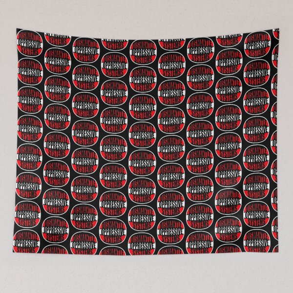 Item preview, Dismantle Oppressive Systems Bold Activist Statement designed and sold by shirt-o-mat.