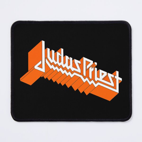 Item preview, Judas Priest Classic Orange Typography Art designed and sold by 1001T-Shirt.