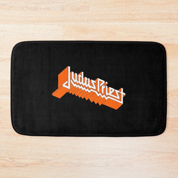Item preview, Judas Priest Classic Orange Typography Art designed and sold by 1001T-Shirt.