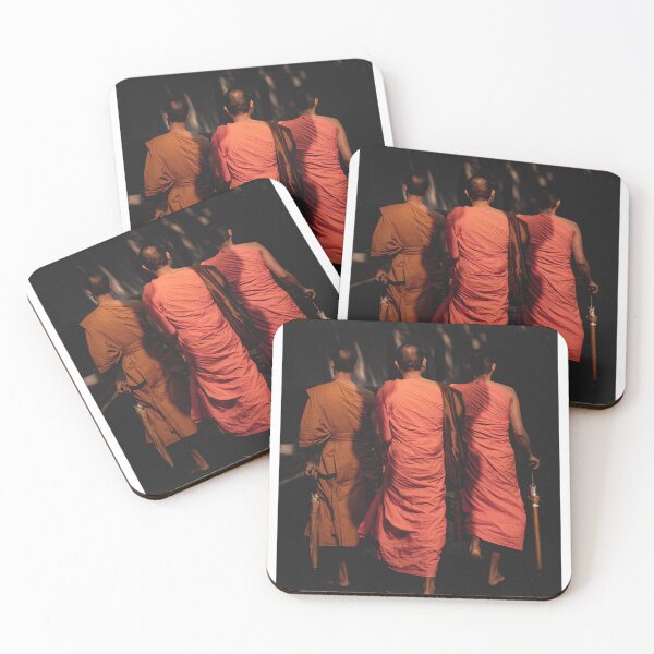 Item preview, Buddhist Monks with Umbrellas designed and sold by Will's Window.