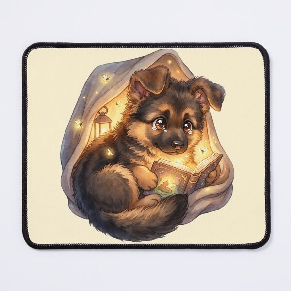 Item preview, Cozy Shepherd Puppy Storylight designed and sold by MythicCotton.