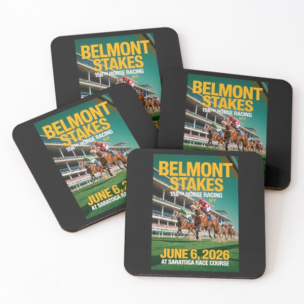 Item preview, BELMONT STAKES 158th HORSE RACING  - Triple Crown designed and sold by DBM Photo Art 1.