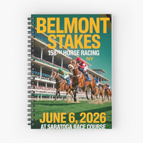 Item preview, BELMONT STAKES 158th HORSE RACING  - Triple Crown designed and sold by DBM Photo Art 1.