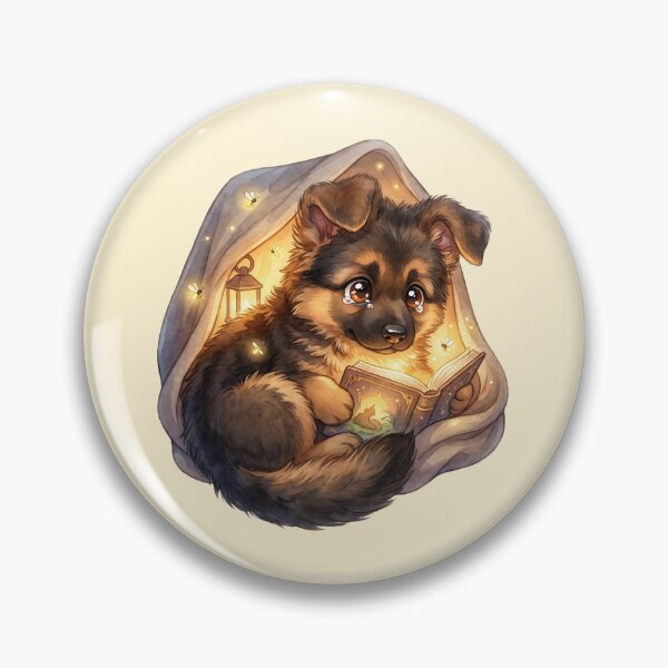 Item preview, Cozy Shepherd Puppy Storylight designed and sold by MythicCotton.