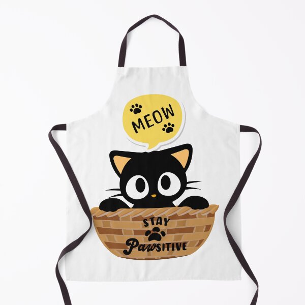 Item preview, Stay Pawsitive! Meow designed and sold by RinaGArt.