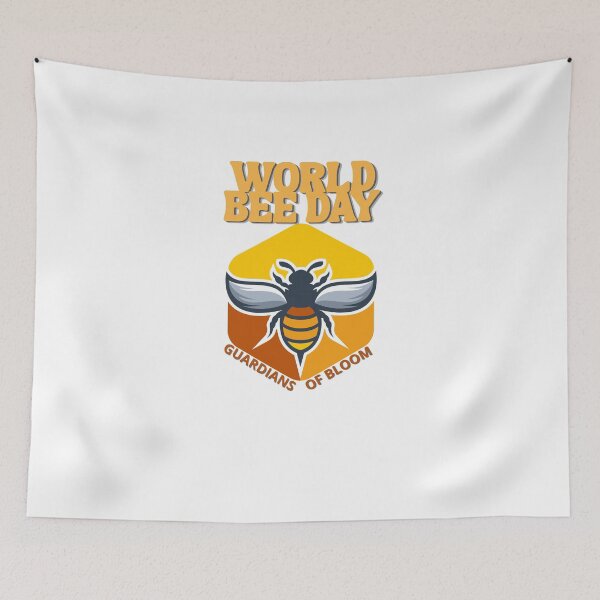 Item preview, World Bee Day - Guardians of Bloom designed and sold by LuveraxArt.