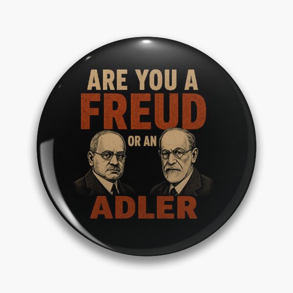 Item preview, Freud vs Adler designed and sold by InkNIron.
