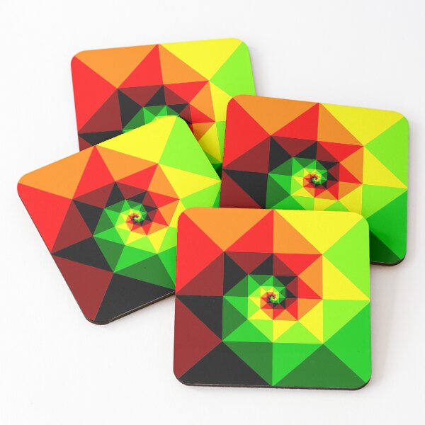 Item preview, Geometric Quilt (Swirl): Summer/Jamaican 2 designed and sold by SarahJosArt.