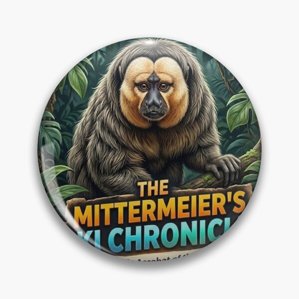 Item preview, Mittermeier’s Saki: The Ghost of the Canopy - Animal World Chronicles designed and sold by AnimalWorldChronicles.