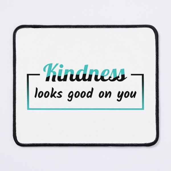 Item preview, Kindness Looks Good On You Aesthetic Typography designed and sold by PixelParinda.