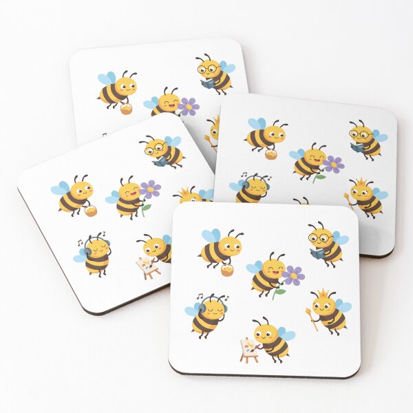 Item preview, Cute Busy Bee Set designed and sold by BetweenForms.