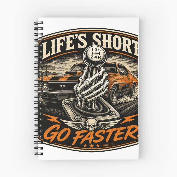 Item preview, Life's short go faster designed and sold by Deathracer1973.