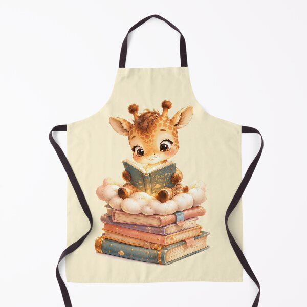 Item preview, Dreamy Giraffe Book Cloud Fantasy designed and sold by MythicCotton.