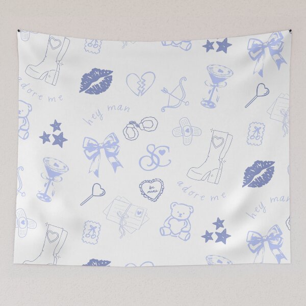 Item preview, Coquette Doodle Aesthetic Design | Romantic Soft Girl Graphic designed and sold by romelleworks.