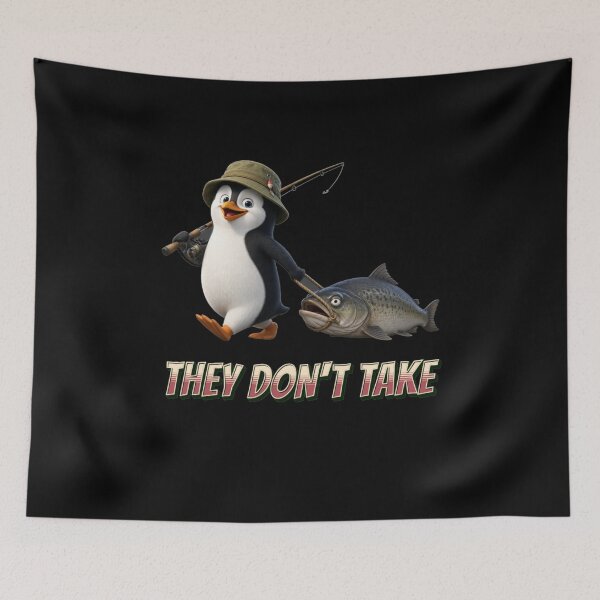 Item preview, Funny Fishing  designed and sold by TheEndDesign.