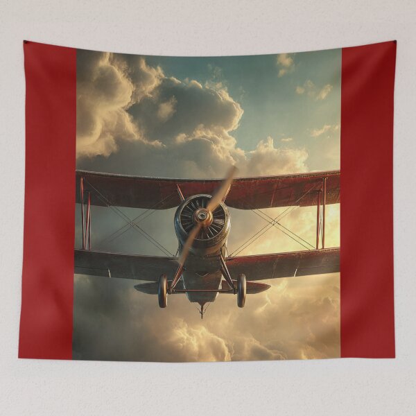 Item preview, Biplane designed and sold by AwesomeDigiShop.