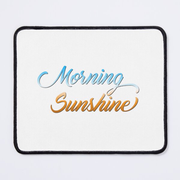 Item preview, Morning Sunshine - Sky Blue & Butterscotch designed and sold by PositronicStu.