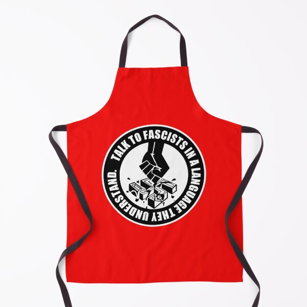 Item preview, talk to fascists in a language they understand(ANTIFA) designed and sold by remerasnerdas.