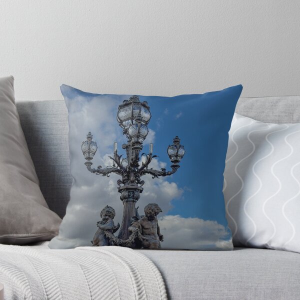Item preview, An Elegant Light Fixture on the Pont Alexandre III over the river Seine designed and sold by Trevor and Photos.