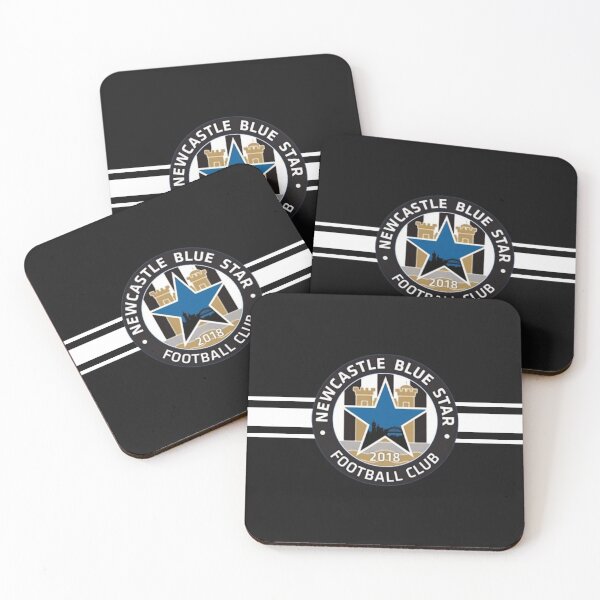 Item preview, Newcastle Blue Star designed and sold by Footy-Maps.