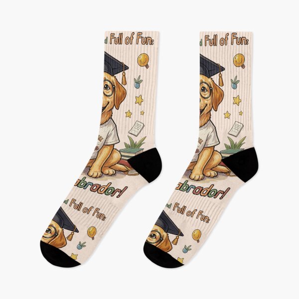 Item preview, Smart, Loyal, and Full of Fun: That’s a Labrador! – Cute Academic Dog Design designed and sold by CallisC-Arts.