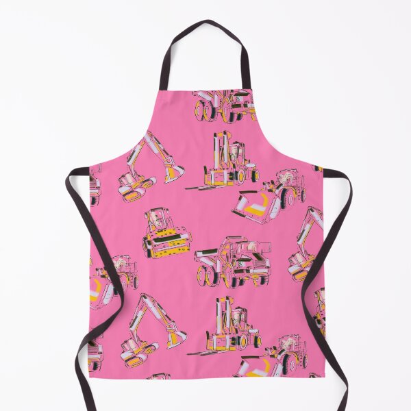 Item preview, Pink Construction Vehicle Pattern for Women Operators designed and sold by TheTradesStore.