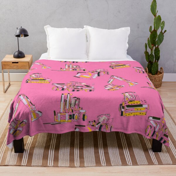 Item preview, Pink Construction Vehicle Pattern for Women Operators designed and sold by TheTradesStore.