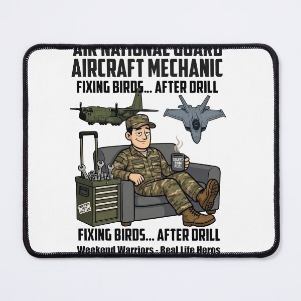Item preview, ANG AIRCRAFT MECHANIC designed and sold by GUARDBUMS.