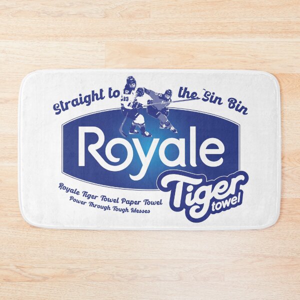 Item preview, Straight to the Sin Bin - Royale Tiger Towel designed and sold by RichardsSignCo.