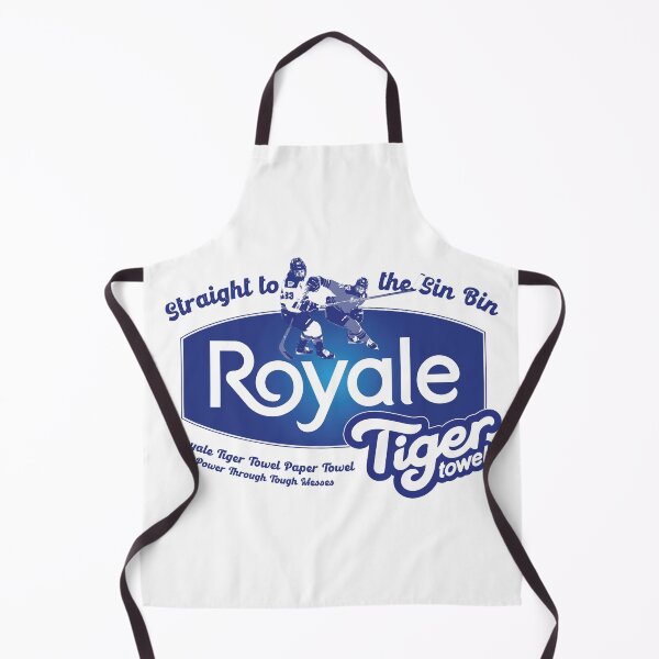 Item preview, Straight to the Sin Bin - Royale Tiger Towel designed and sold by RichardsSignCo.