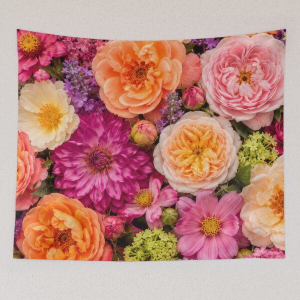 Item preview, Mixed Floral Bouquet Botanical Pattern Artwork designed and sold by ArtComixHaven.