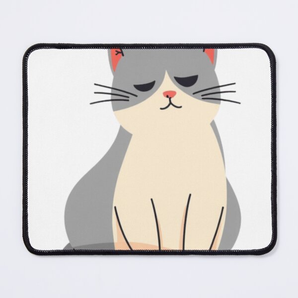 Item preview, Judgy Cat Is Not Impressed — Funny Cat Meme Sticker designed and sold by kmf1313.