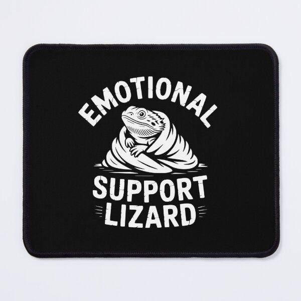 Item preview, Emotional Support Lizard designed and sold by theartfulaspie.