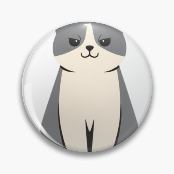 Item preview,  Judgy Cat Is Not Impressed — Funny Cat Meme Sticker designed and sold by kmf1313.