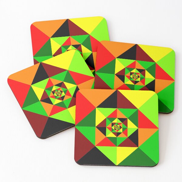 Item preview, Geometric Quilt (Scramble): Summer/Jamaican designed and sold by SarahJosArt.