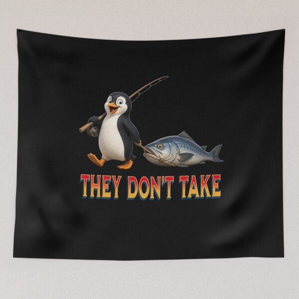 Item preview, Funny Fishing  designed and sold by TheEndDesign.