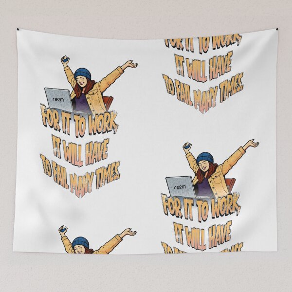 Item preview, Fail to Work: Pop Art Success Mindset - Entrepreneur Inspiration designed and sold by re2m.