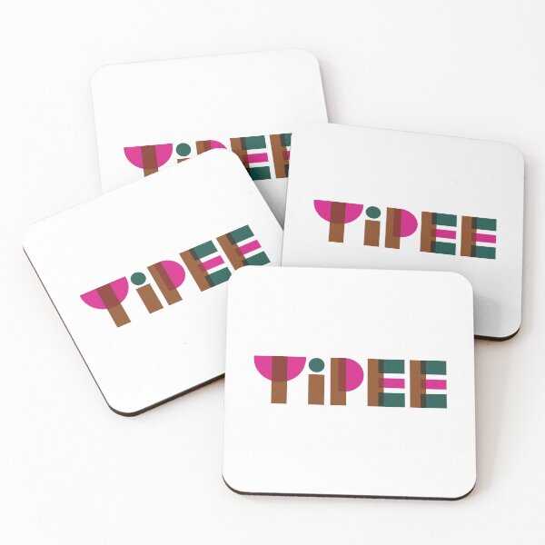 Item preview, Yipee Geometric Typography Art designed and sold by Cute Like Candy Corn.