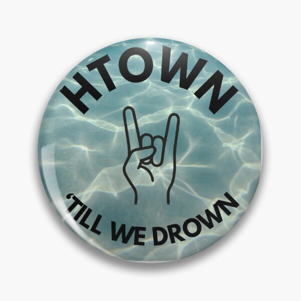Item preview, HTOWN- Houston Texas Sticker designed and sold by theglpnp.