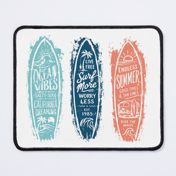 Item preview, Vintage Surf Beach Summer Vacation designed and sold by YalenArt.