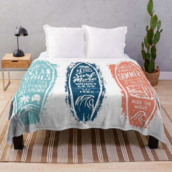 Item preview, Vintage Surf Beach Summer Vacation designed and sold by YalenArt.