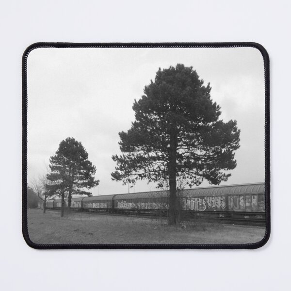 Item preview, Black and White Freight Train designed and sold by structureofform.