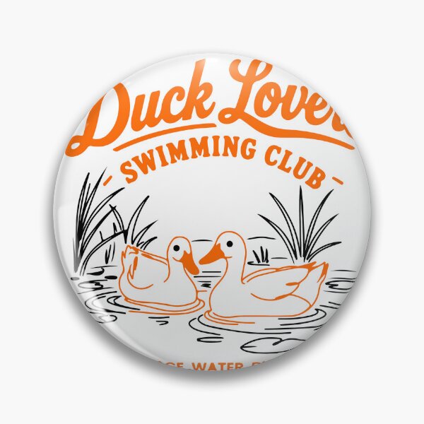 Item preview, Duck Lovers Swimming Club Vintage Duck T-Shirt Design. designed and sold by Tonutanustylora.