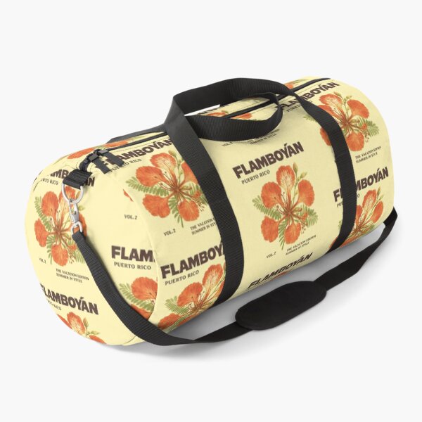 Item preview, Flamboyan Puerto Rico Tropical Flower Vintage Caribbean Botanical Design designed and sold by creatingmouseshop.