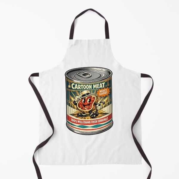 Item preview, Can of delicious cartoon character meat, fresh drawn and ready to eat. designed and sold by Gunnar Hermansen.