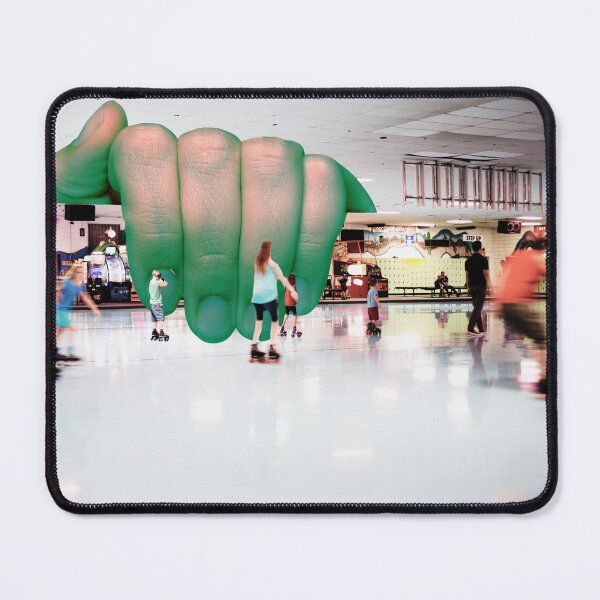 Item preview, Roller Rink Giant Horror Hand Collage Art designed and sold by AnimaliaStar.