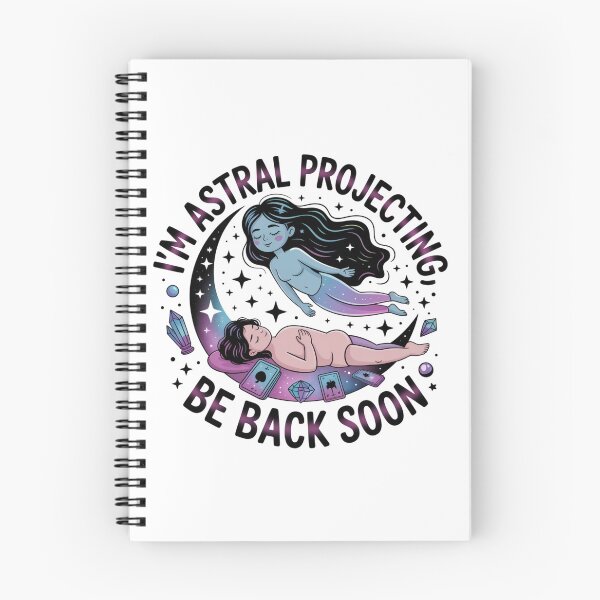 Item preview, Estoy en proyección astral, ¡volveré pronto! designed and sold by Peter Stawicki.