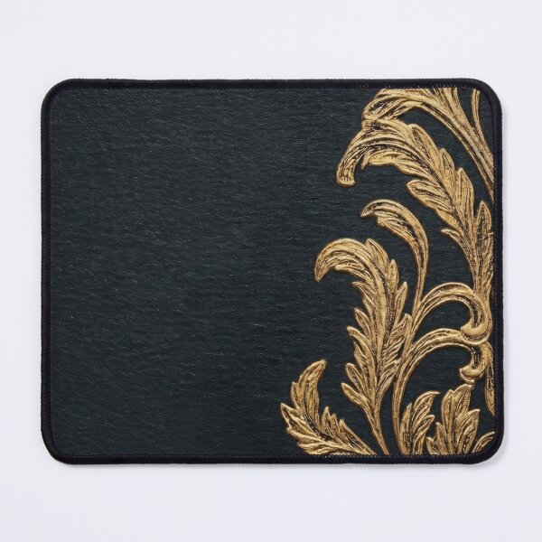 Item preview, Luxury Baroque Gold Floral Ornament designed and sold by MegaNovaArt.