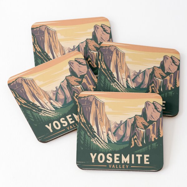 Item preview, Vintage Yosemite Style National Park Poster designed and sold by M&M Lifestyle Hub.