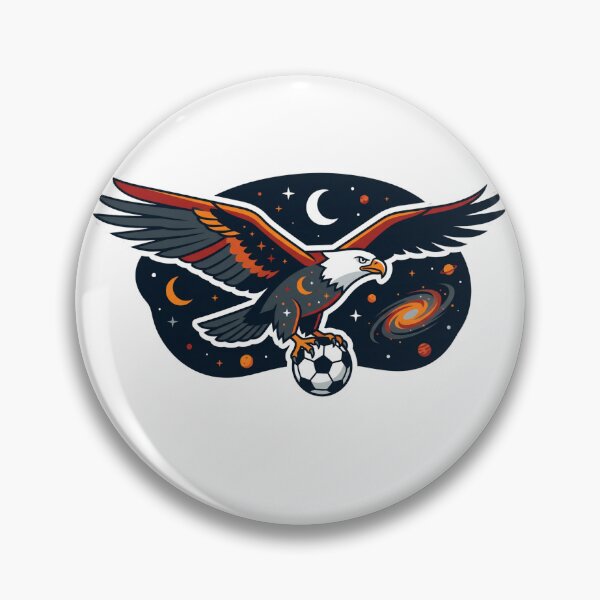 Item preview, ​Cosmic Bald Eagle: The Interstellar Striker designed and sold by NadinGerasi.